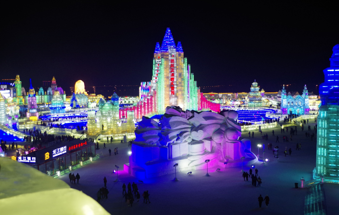 哈尔滨“冰雪小世界”开馆