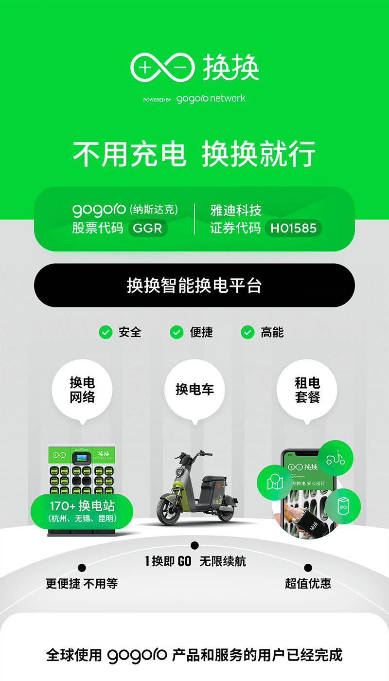 浙江推行外卖电动自行车“以换代充”