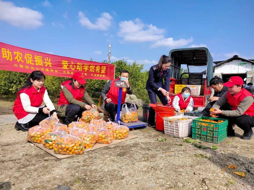 公益助农志愿者助力果农增收致富