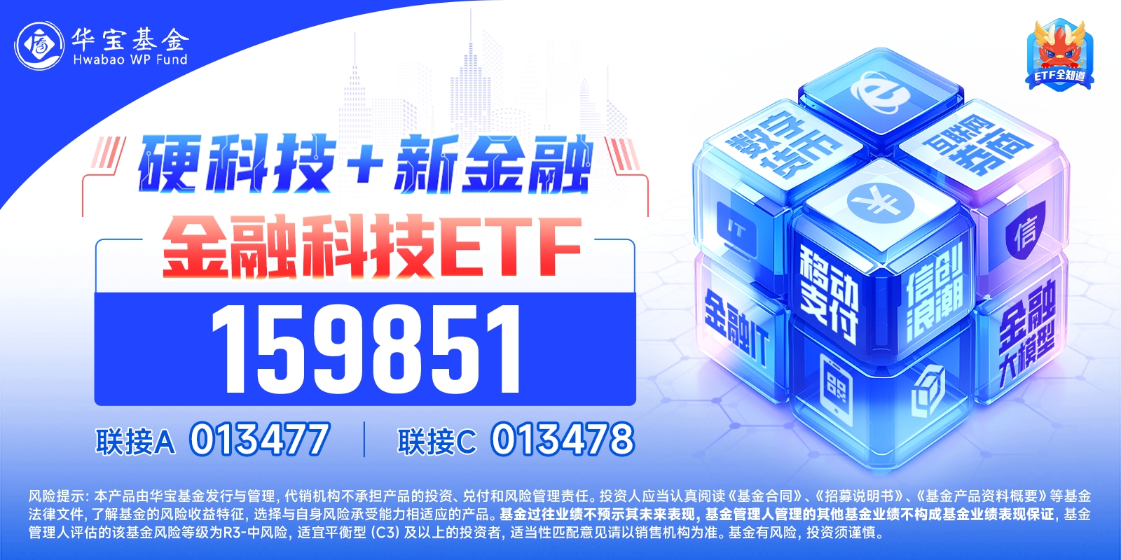 ETF收评 | 高股息板块全线下挫,中证银行ETF、能源ETF跌2%