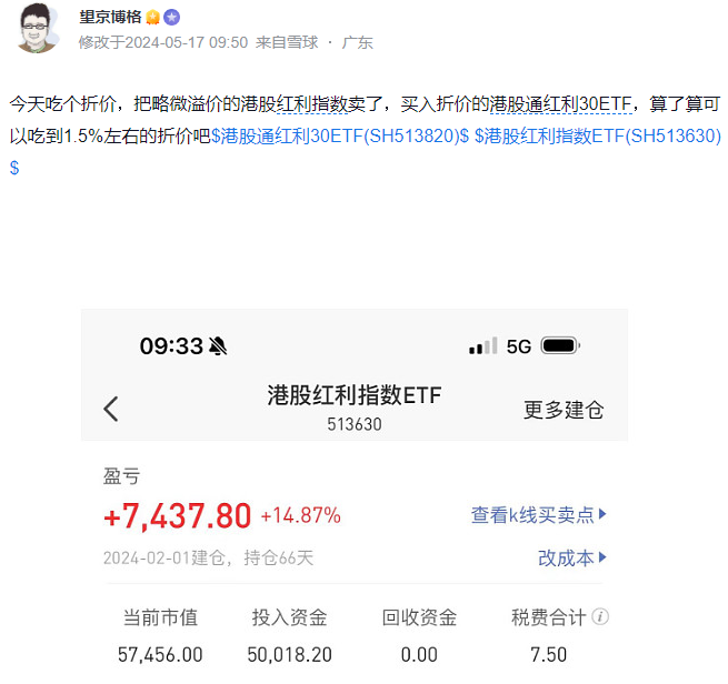 7月以来连续5个月分红，港股红利ETF基金（513820）今日除息，近6日持续获资金净流入