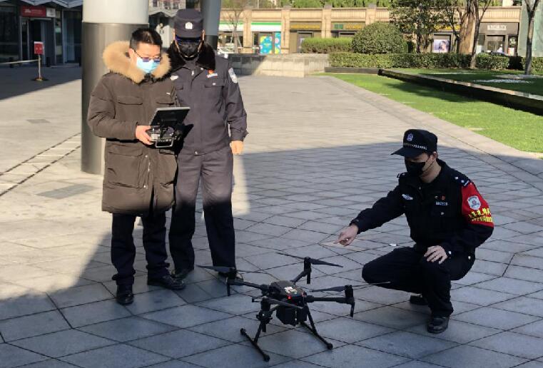 广安：警用无人机助力立体化防疫