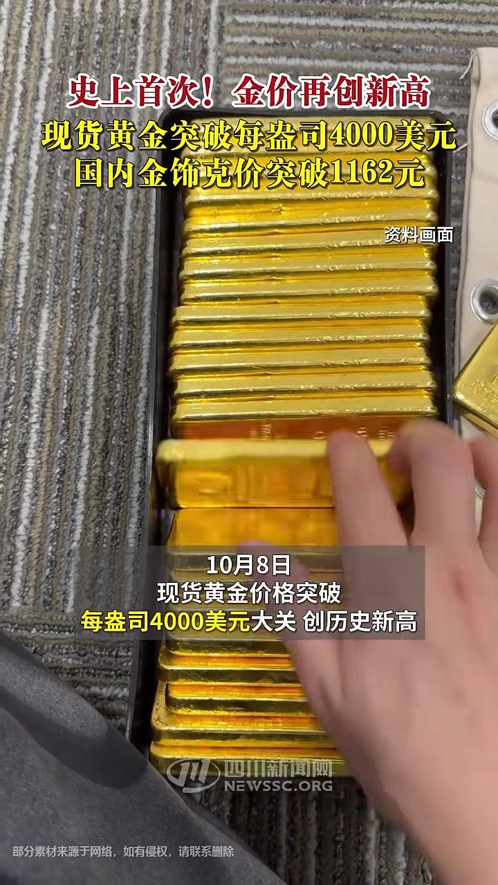 再创新高！现货白银突破61美元，年内翻倍领跑贵金属