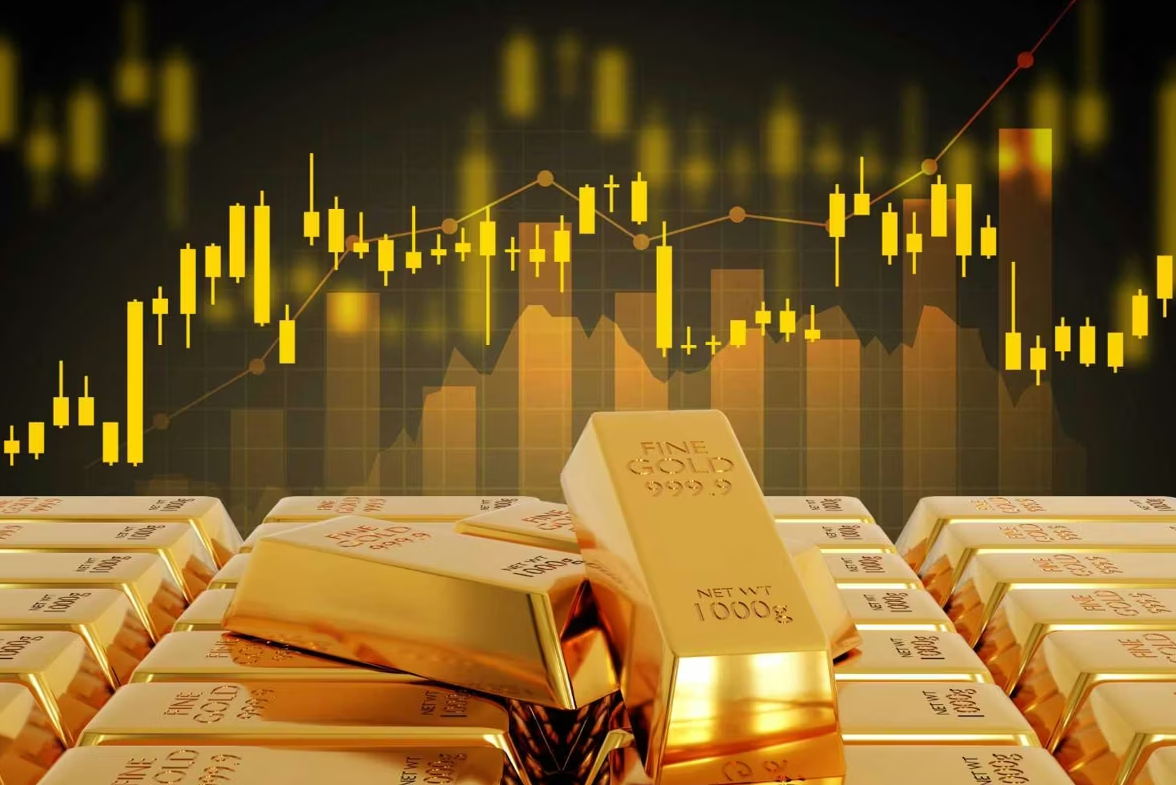 金价震荡下跌,黄金ETF华夏(518850)涨幅收窄,近5日获资金布局4.23亿